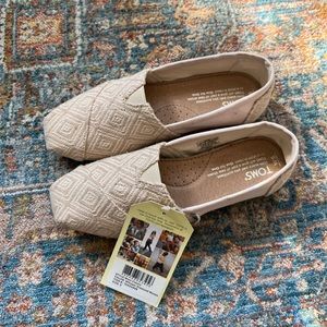Toms Classic Whisper Diamond Woven Shoes